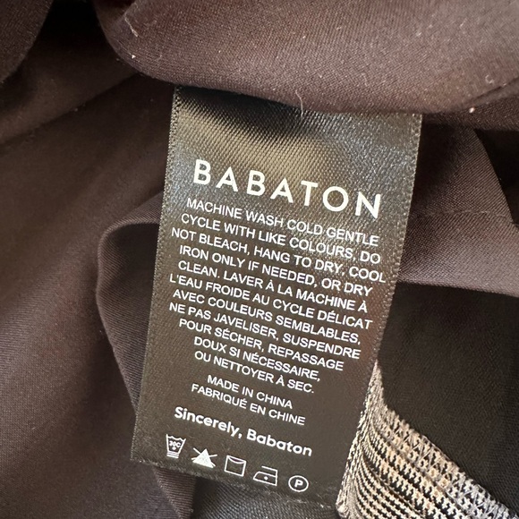 Babaton Tartan Mini Skirt - Picture 9 of 9